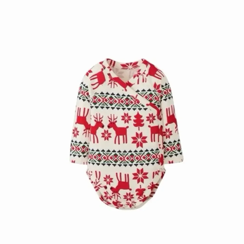 Hanna Andersson Organic Dear Deer Baby Outfit Size 70